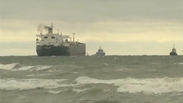 2012.09.24 - Tanker Grounded Near Aegna Estonia Figure 3