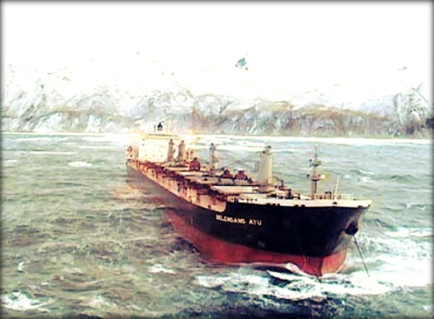 2012.12.10 - MV Selendang Ayu Grounding Figuer 4