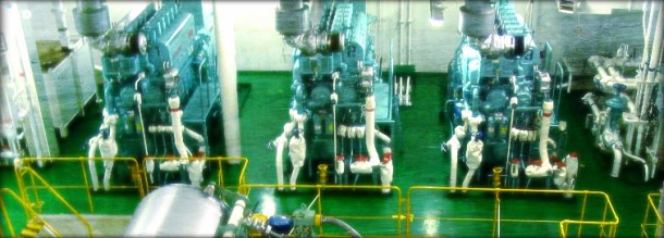 2012.12.21 - Auxiliary Engine Start Up With High Pressure Air From Breathing Apparatus