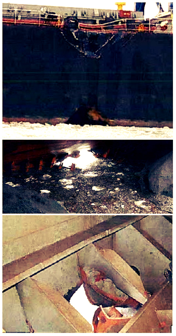 2013.01.07 - RoRo Cargo Ship Collision with Moored Bulk Carrier Figure 3