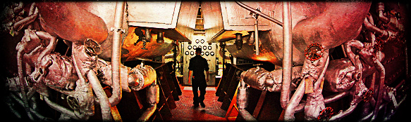 2013.02.01 - Engine Room Fire due to Burst Fuel Injection Pipe Figure 1