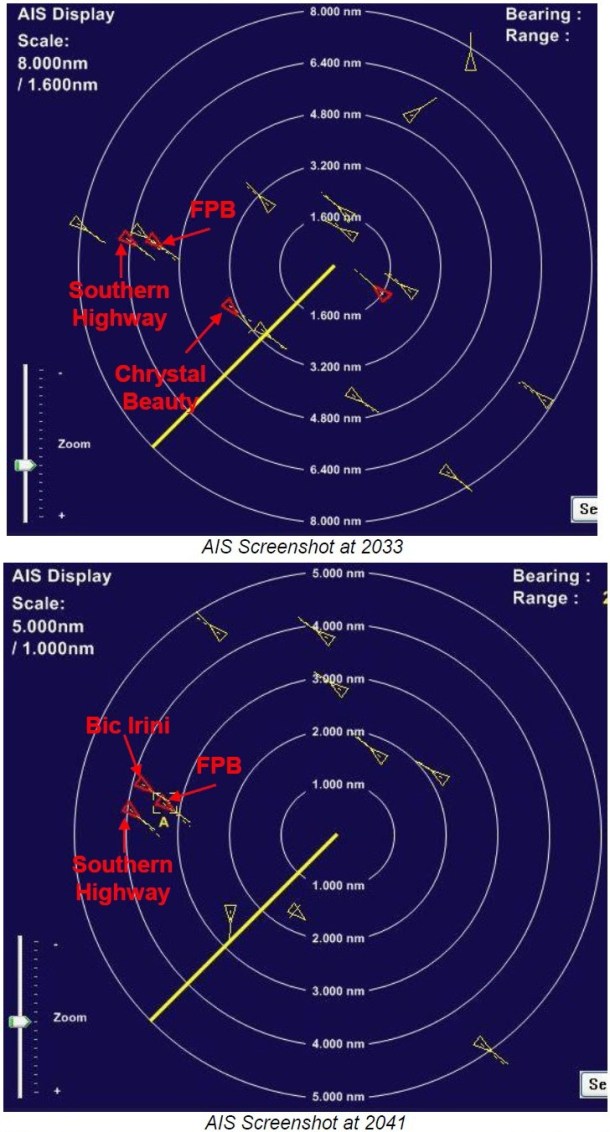 2013.03.11 - Bulk Carrier and Tanker Fatal Collision Figure 5