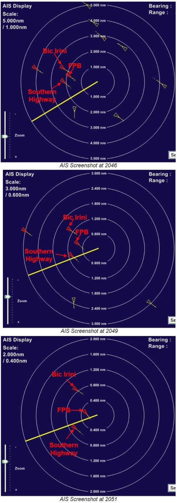 2013.03.11 - Bulk Carrier and Tanker Fatal Collision Figure 6