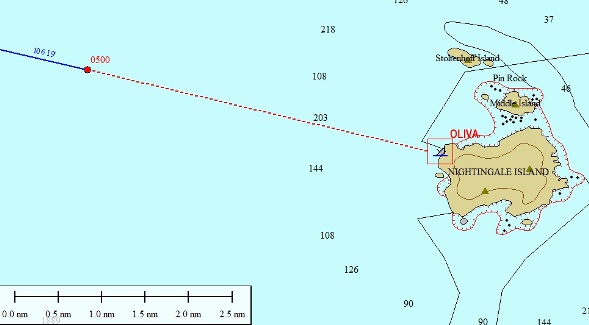 2013.03.18 -Bulk Carrier Runs Aground and Breaks in Half Figure 2
