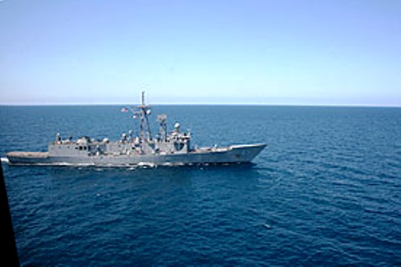 2013.04.01 -  Rescue of Burning Bulk Carrier by NATO Forces Figure 2