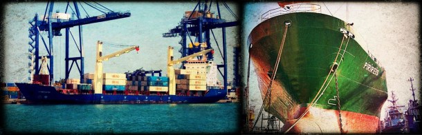 2013.04.29 - Cargo Ship Sinks after Colliding with Containership Figure 1