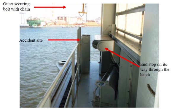 2013.06.17 - Investigation Report on Fatality Caused by Crane Trolley End Stop onboard Cargo Ship Figure 3