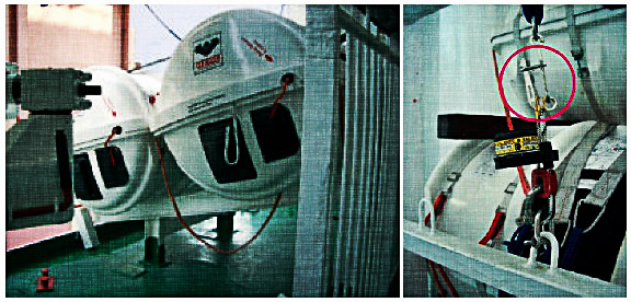2013.06.21 - Incident Information in Loss of Inflatable Liferaft – Failure of Fastening Figure 1