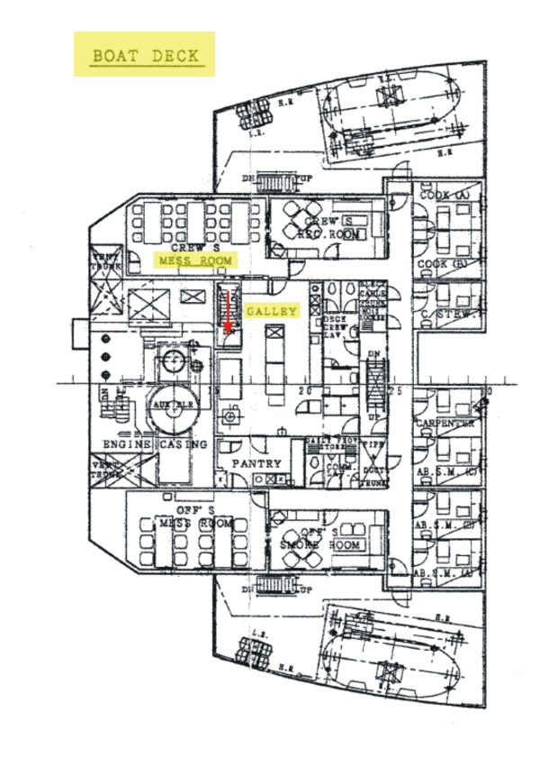 2013.09.30 - Death of Steward from Fatal Fall from Stairs - Investigation Report Figure 4