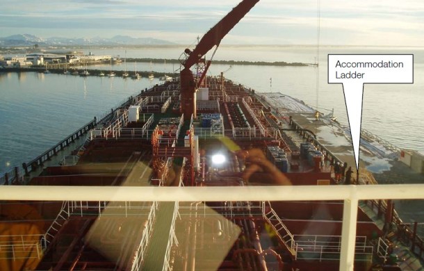 2013.12.09 - Man Overboard from Chemical Tanker - Investigation Report Figure 2