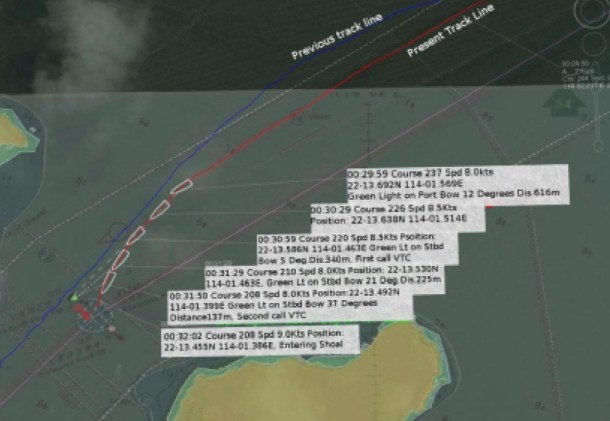 2014.01.26 - Grounding of Chinese Cargo Vessel - Investigation Report Figure 5