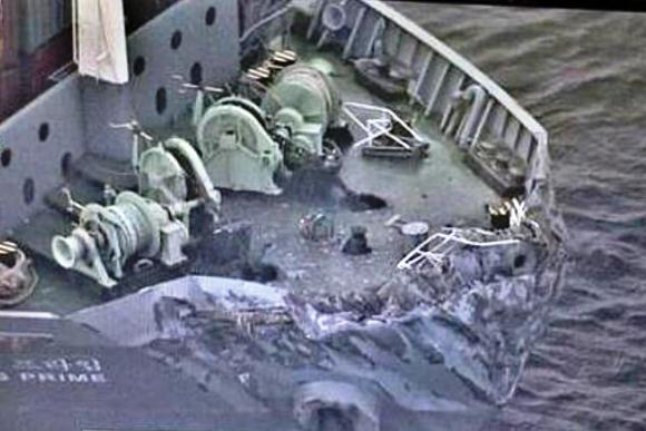 2014.03.19 - Ships Collision off Tokyo Bay Japan Figure 2