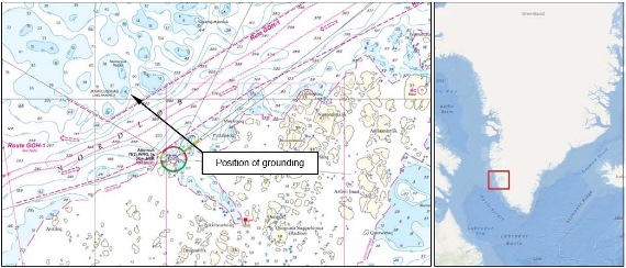 201.04.14 - General Cargo Ship Grounded While Avoiding Ice - Investigation Report Figure 2